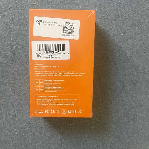 OCOOPA rechargeable hand wormer New in box - Picture 9 of 11